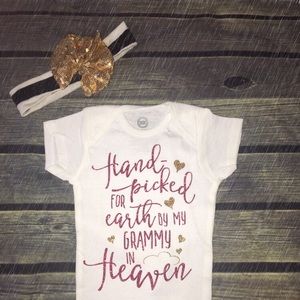 Hand picked for earth onesie